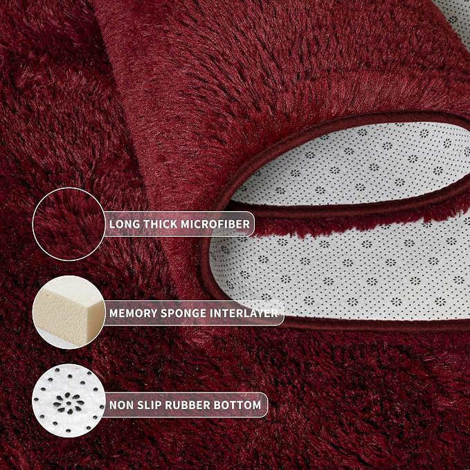 Tepook Soft Runner Rugs for Bedroom 2x6 - Image 8
