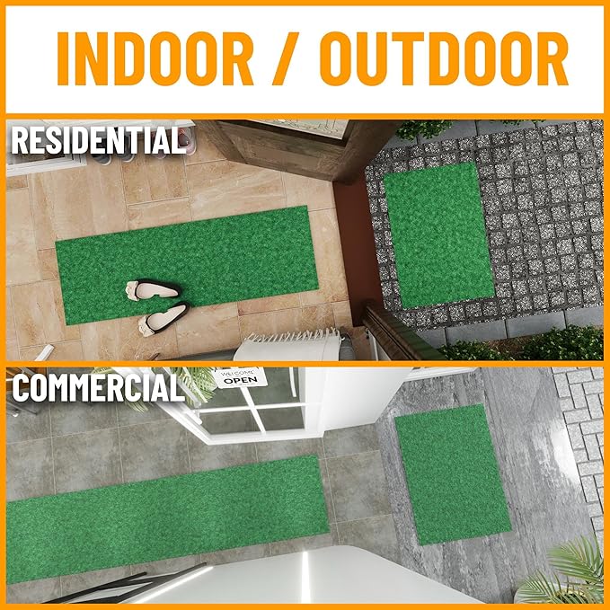 Ottomanson 2' x 53' Hallway Runner Extra Durable Non-Slip Rug Mat - Image 2