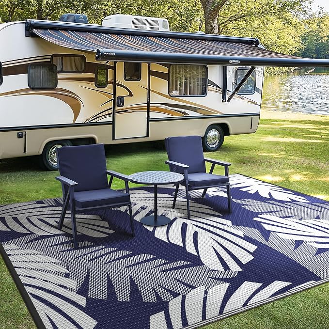 GENIMO Waterproof Outdoor Rug 6' x 9' - Image 2