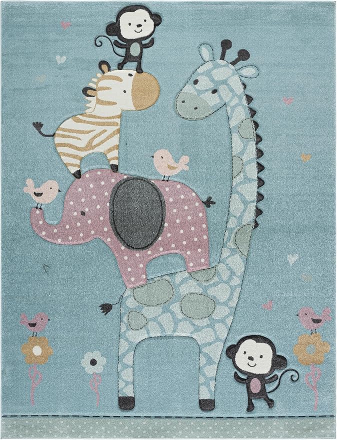 SAFAVIEH Carousel Kids Collection Area Rug - Image 3