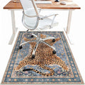 36"x60" Office Chair Mat for Hardwood Tile Floor, Under Desk Carpet Protector by BESBLEE