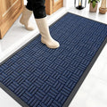 OLANLY Front Door Mat Outside Entrance 47x23, Heavy Duty Sturdy Natural Rubber by OLANLY