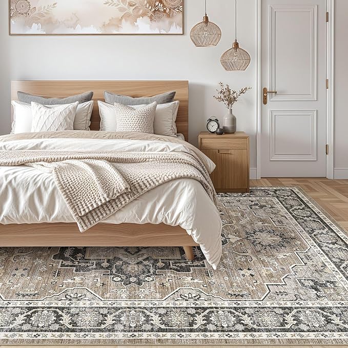 Vintage Living Room Area Rug 10x14 - Image 6