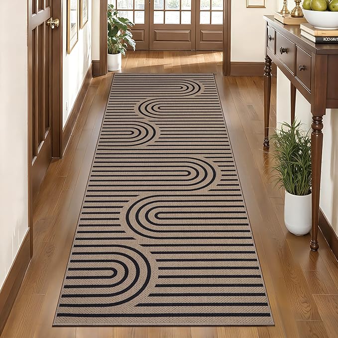 Tangsoo Easy Jute Rug 2x6 Washable Runner Rug by Tangsoo