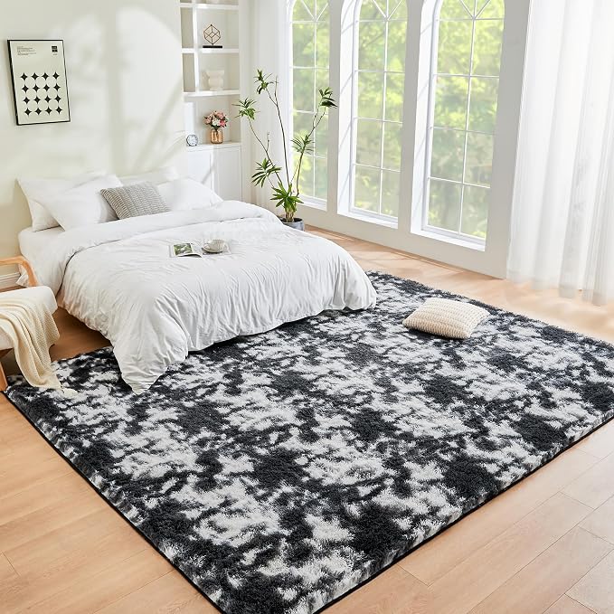 Litanika 6x9 Fluffy Shag Faux Fur Area Rug - Image 3