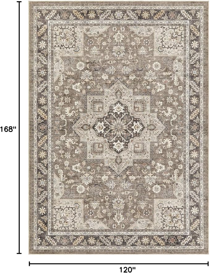 Vintage Living Room Area Rug 10x14 - Image 2