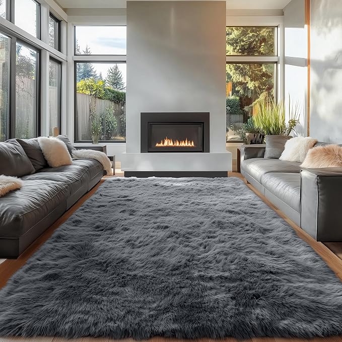 OLANLY 7x11 Machine Washable Large Area Rugs - Image 3