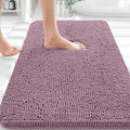 OLANLY Bathroom Rugs 36x24, Extra Soft Absorbent Chenille Bath Rugs, Rubber by OLANLY