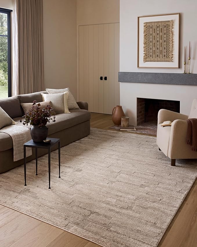 Loloi Amber Lewis Monty Collection MOT-04 Taupe/Beige 11'-6" x 15', .50" Pile by Unknown