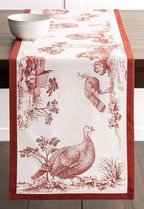 Maison d' Hermine Table Runner 100% Cotton 14.50" x 90" | Table Runners 90 - Image 9
