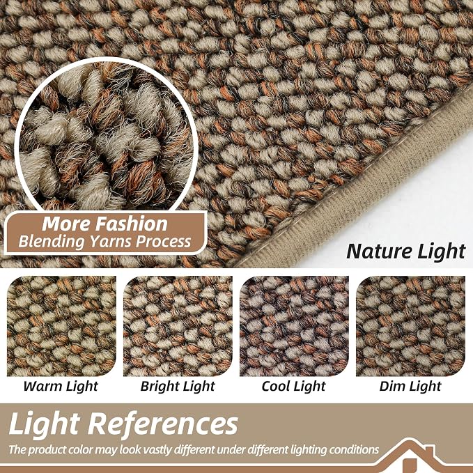 BEQHAUSE Dirt Trapper Door Mat 32" x 48", Non-Slip Washable Doormats Entrance - Image 5