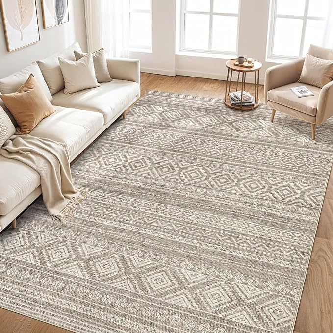 cotiled 7x10 Area Rugs Living Room Rug: Washable Boho Rugs - Image 6