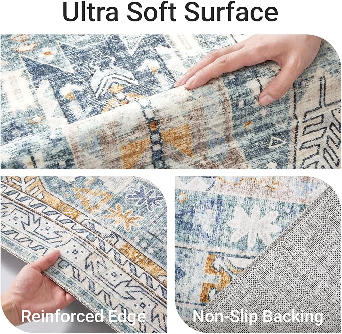befbee 6x9 Area Rugs for Living Room - Image 3
