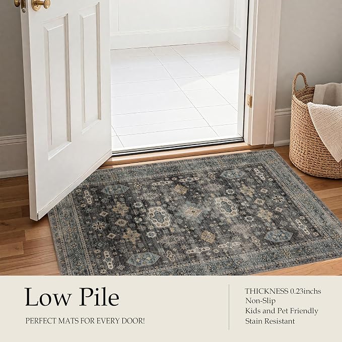 Ruaruarug Washable Area Rug 4x6 - Image 8