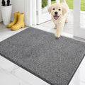 PURRUGS Dirt Trapping Door Mat 24" x 35.5", Non-Slip Machine Washable Entry Rug by PURRUGS