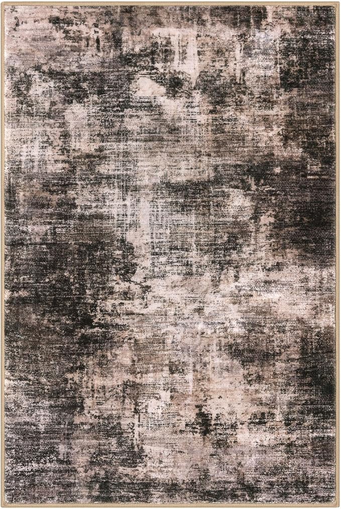 IOHOUZE Small Abstract Area Rug 2x3 Ft Entryway Rugs Washable Door Mat Indoor - Image 9