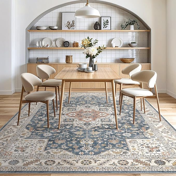 Vintage Living Room Area Rug 8x10 - Image 8