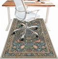 36"x60" Office Chair Mat for Hardwood Tile Floor, Under Desk Carpet Protector by BESBLEE