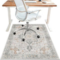 48"x60" Office Chair Mat for Hardwood Tile Floor, Under Desk Carpet Protector by BESBLEE