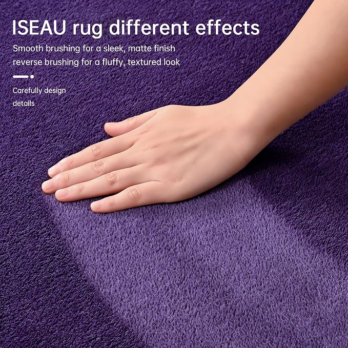 ISEAU 4x6 Rug for Bedroom, Soft Memory Foam Carpet - Image 3