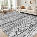 cotiled 7x9 Area Rugs Living Room Rug: Washable Boho Rugs by COTILED