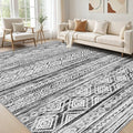 cotiled 7x10 Area Rugs Living Room Rug: Washable Boho Rugs by COTILED