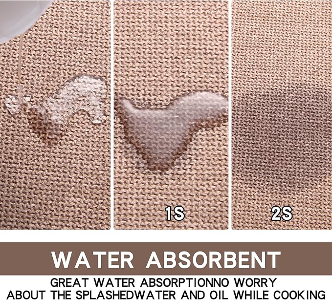 SUMLANS Kitchen Mat Set of 2 PCS, Cushioned Non Slip Rugs - Image 6