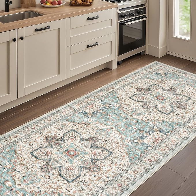 Tortania Area Rug 3x10 Runner Rugs - Image 6