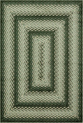 Maples Rugs Marion Bohemian Braided-Style Print Area Rug – Made in USA – Low by MaplesRugs