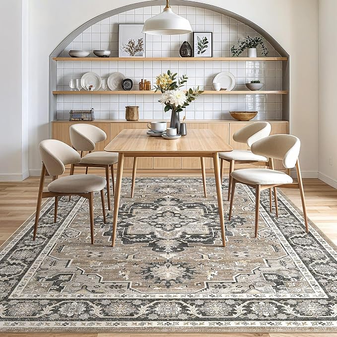Vintage Living Room Area Rug 10x14 - Image 7