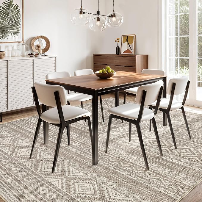cotiled 10x13 Area Rugs Living Room Rug: Washable Boho Rugs - Image 5