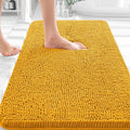 OLANLY Bathroom Rugs 30x18, Extra Soft Absorbent Chenille Bath Rugs, Rubber by OLANLY