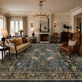 Hazo Haus Dark Living Room Rug 8x10 by HazoHaus