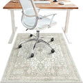 36"x48" Office Chair Mat for Hardwood Tile Floor, Under Desk Carpet Protector by BESBLEE