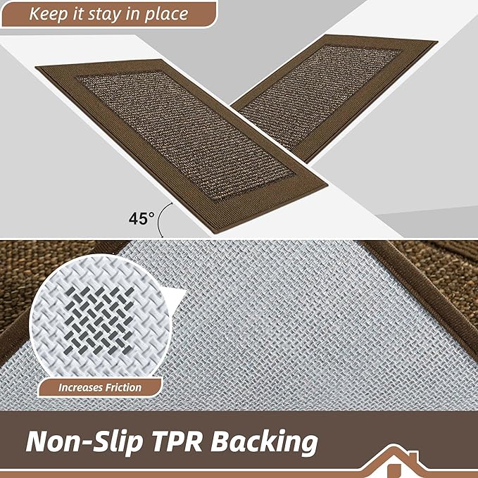 BEQHAUSE Indoor Door Mat 36" x 60", Dirt Trapper Door Mats Non-Slip Entryway - Image 4