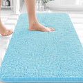 OLANLY Bathroom Rugs 36x24, Extra Soft Absorbent Chenille Bath Rugs, Rubber by OLANLY