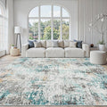 Area Rugs 10x14 Living Room: Large Soft Washable Rug Modern Abstract Anti-Skid by GENTDRIZZ