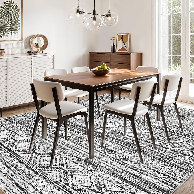 cotiled 12x15 Area Rugs Living Room Rug: Washable Boho Rugs - Image 5