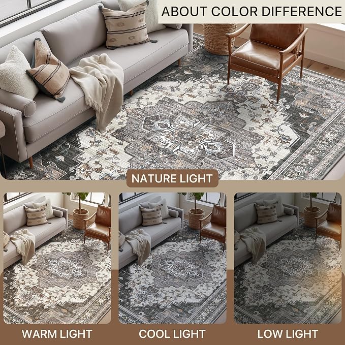 BEIMO Runner Rug for Hallway Kitchen, 2x6 Machine Washable Runners Rug for - Image 7