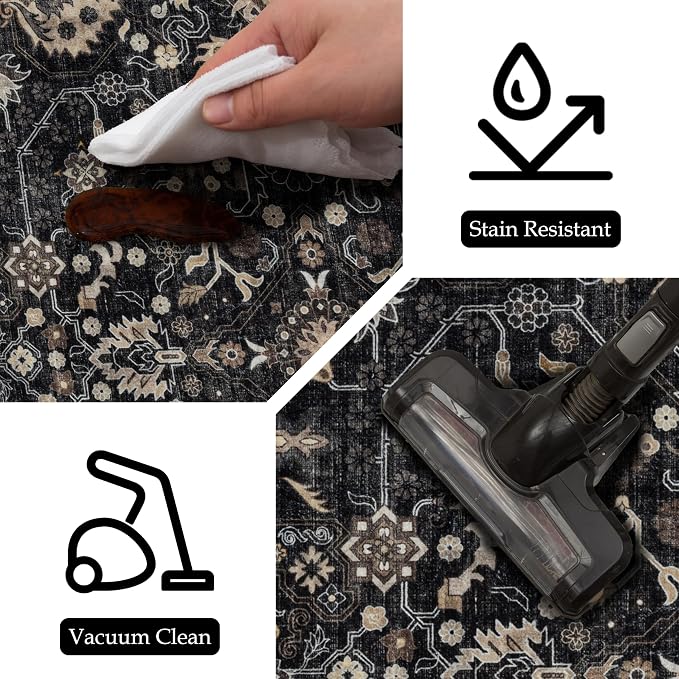 Ruaruarug Washable Area Rug 10x14 - Image 7
