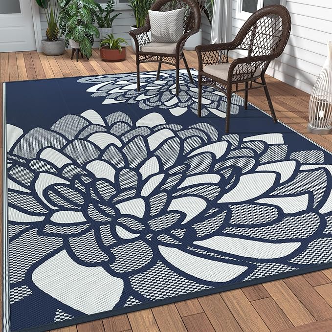 GENIMO Outdoor Rug 6' x 9' Waterproof by GENIMO