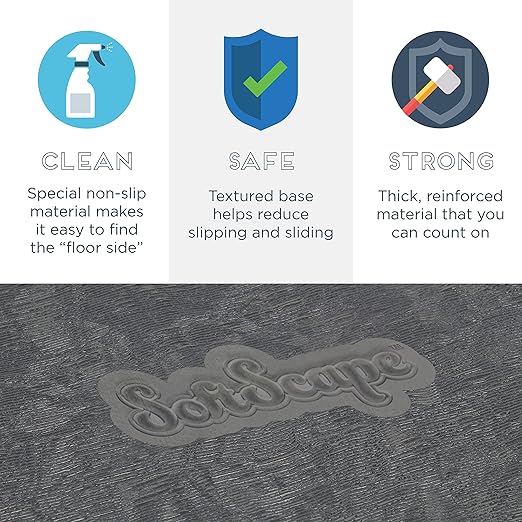 Factory Direct Partners 12366-NVPB SoftScape Playtime Corkscrew Climber for Infants and Toddlers, Colorful Beginner Soft Foam Structure for Indoor Active Play (5-Piece Set) - Navy/Powder Blue