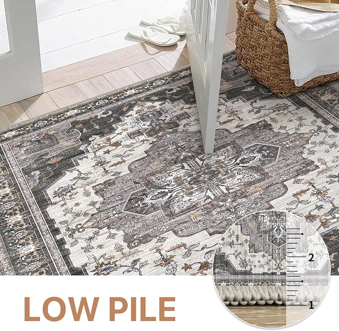 BEIMO Area Rugs 9x12 for Living Room Bedroom, Modern Modern Vintage Boho - Image 8