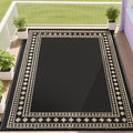 RURALITY Outdoor Rug 9x12 Waterproof by RURALITY