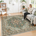 TOPRUUG Green Living Room Rug by TOPRUUG