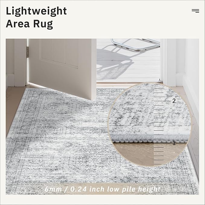 Soalmost 3x20 Hallway Runner Rug - Image 7