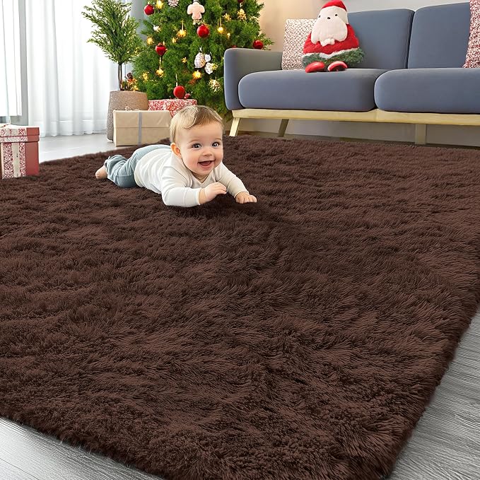 OLANLY 6x8 Machine Washable Large Area Rugs by OLANLY