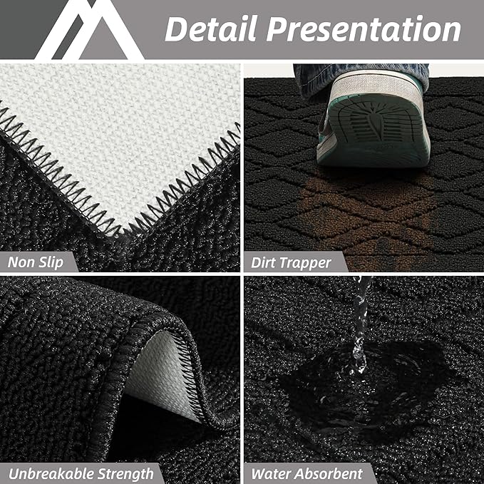 COSY HOMEER-Kitchen-Rugs-and-Mats 20"x48" Non Slip Kitchen Mats - Image 5