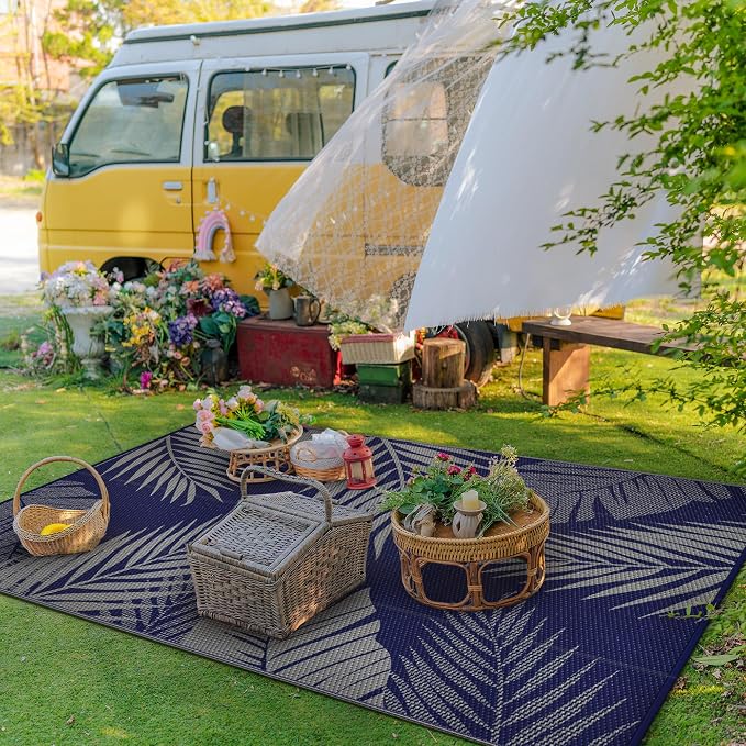 GENIMO Outdoor Rug 4' x 6' Waterproof - Image 3