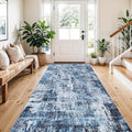 4x8 Washable Area Rug – Non-Slip Rubber Backed Indoor Rug by ZHXXUJ